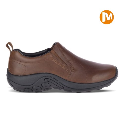 Merrell Jungle Moc Leather 2 Slip-On Schuhe Herren DunkelBraun [DE-UNDLZ]